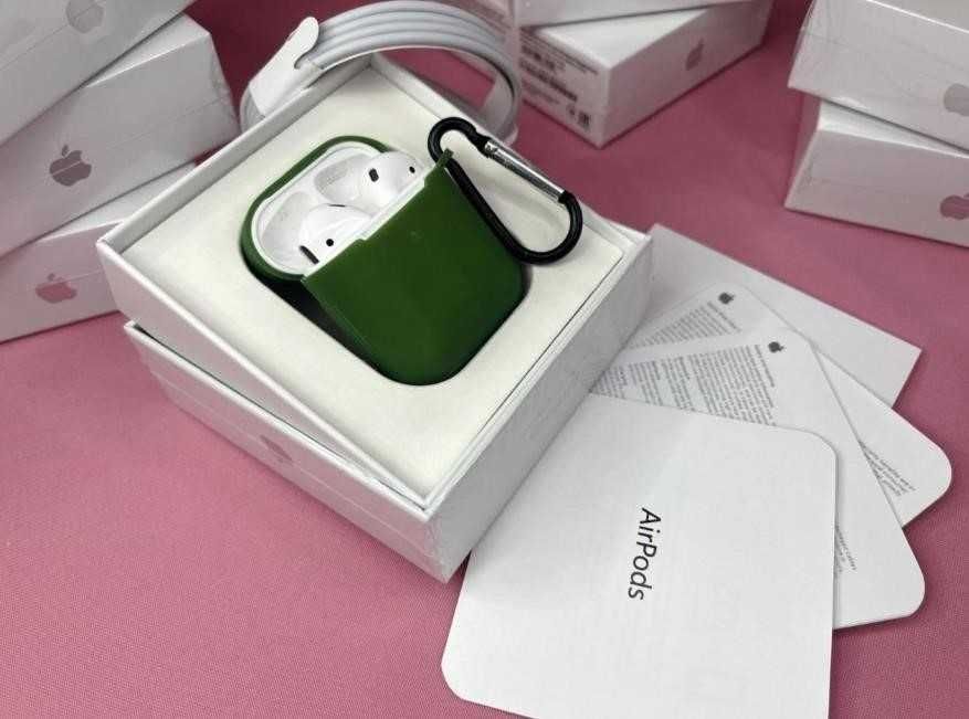 Новая доставка 2025 Airpods 2 Идеальний звук +Чехол