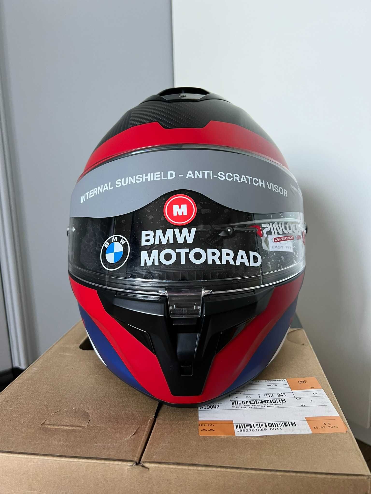 Kask BMW XOMO CARBON rozm. M 57/58  kolor - Machine  **NOWY** Okazja**