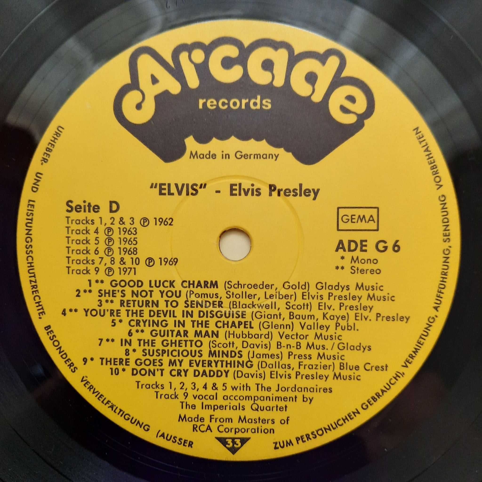 Вініл  Elvis/Seine 40 Grоssten Hits/1975/Елвіс Преслі/2 Vinyl/Gatefold