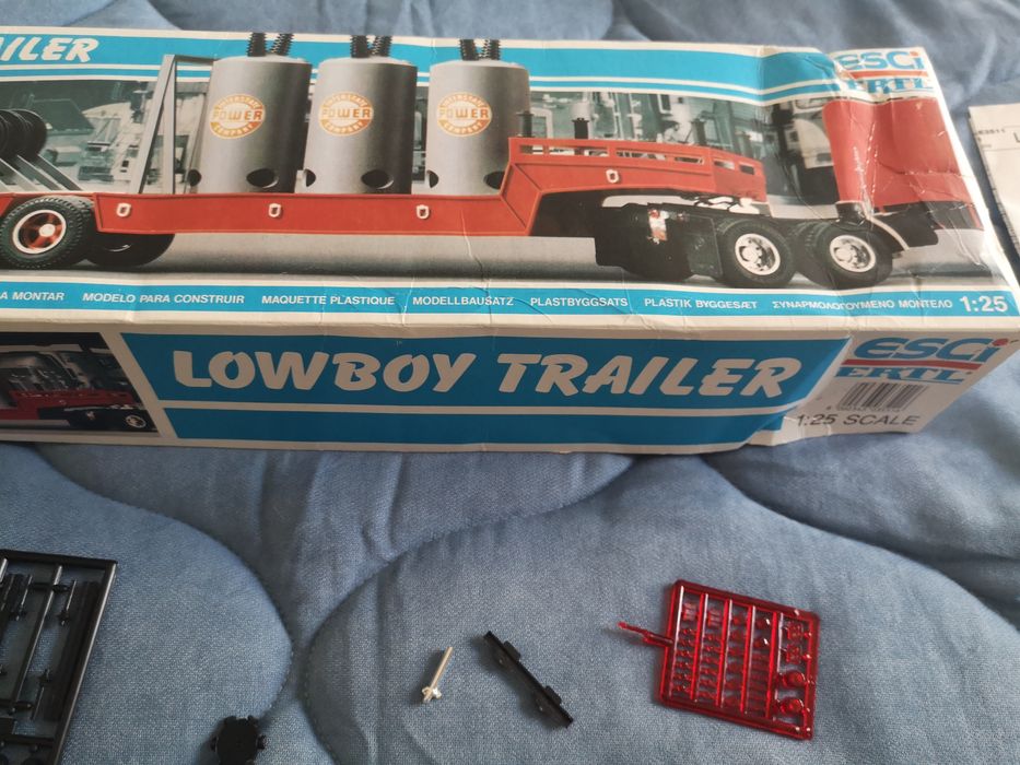 Kit Plástico Lowboy Trailer 1:25 - ESCI/ERTL (Raro!)