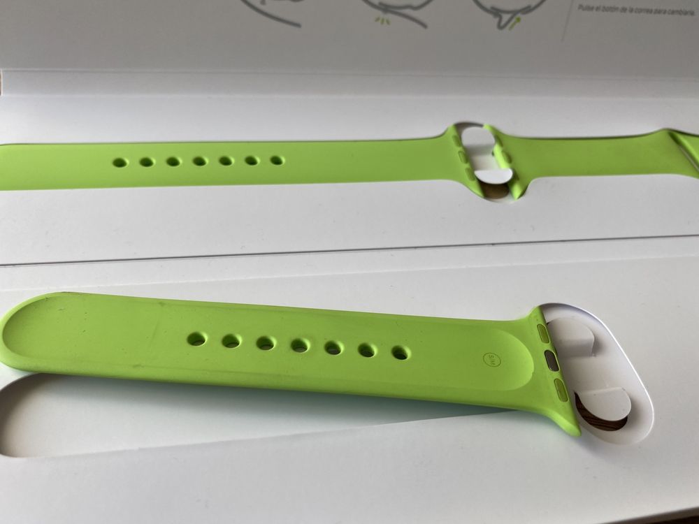 Oryginalny pasek do AppleWatch 38/40mm  Green limonkowy