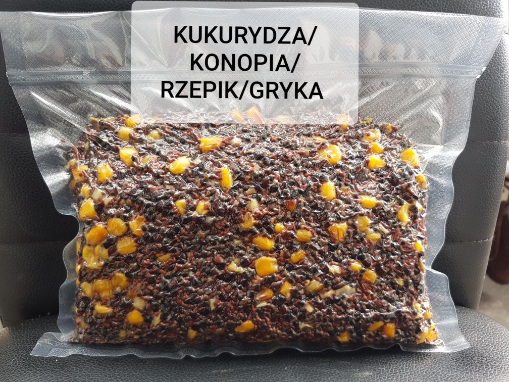 MIX ZIAREN Kukurydza/konopia/rzepik/gryka 1 kg