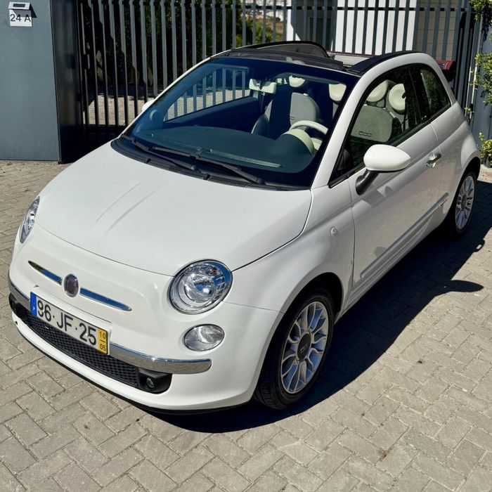 Fiat 500c Cabrio 1.3 Diesel 2010 DESDE 129€ mês