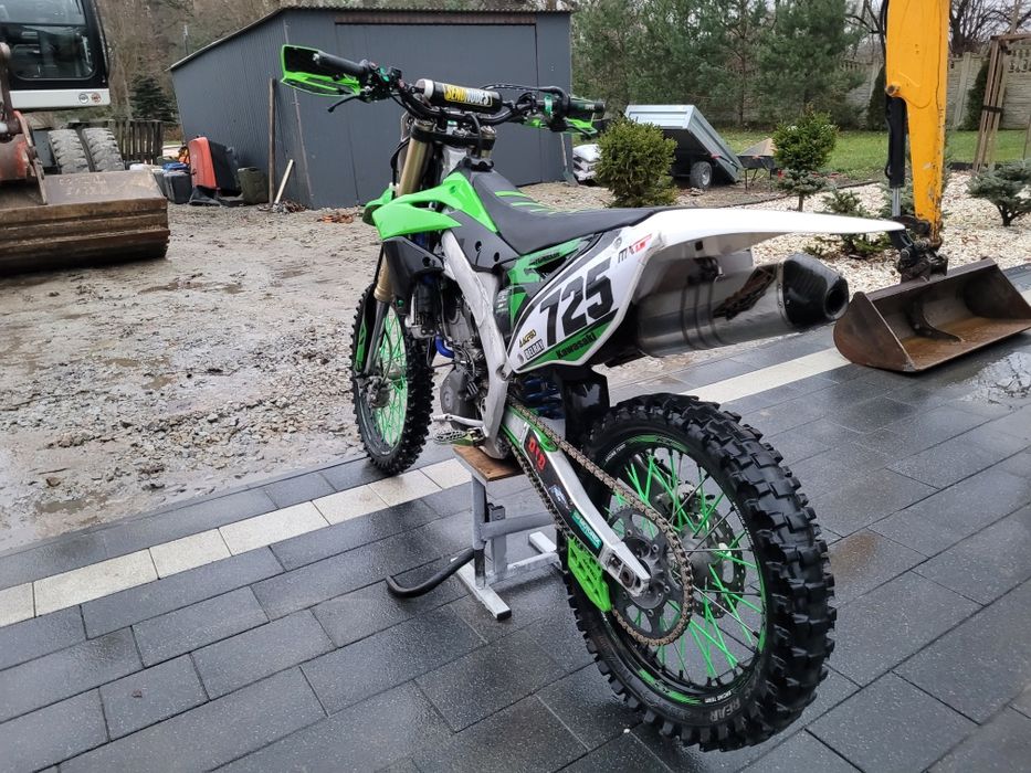 Kawasaki kx250f 2014 zamiana