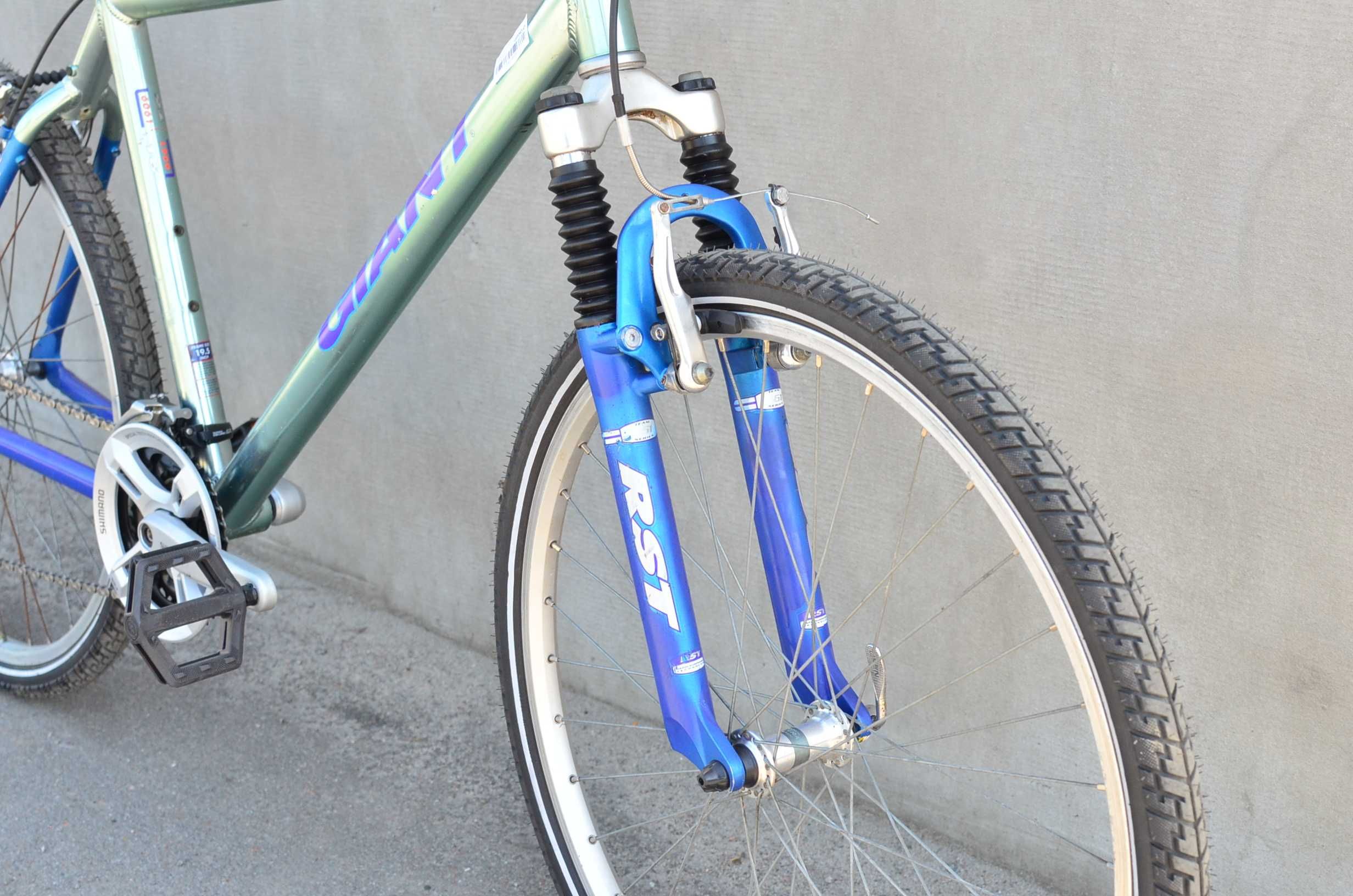 Гірський велосипед Giant ATX 860 26" L зелено-синій