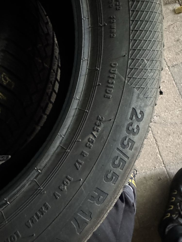 2 sztuki opon zimowych 235/55/17 CONTINENTAL Nowe F-Vat