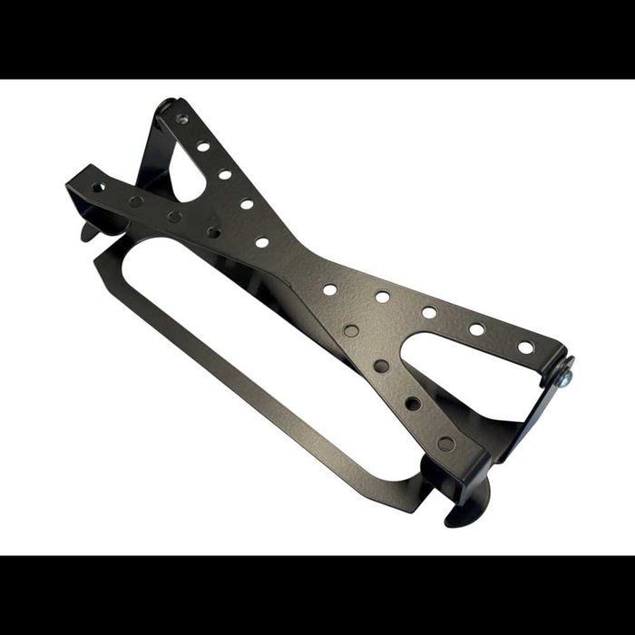 Uchylna ramka mocowanie tablicy rejestracyjnej pod ślizg wyciągarki