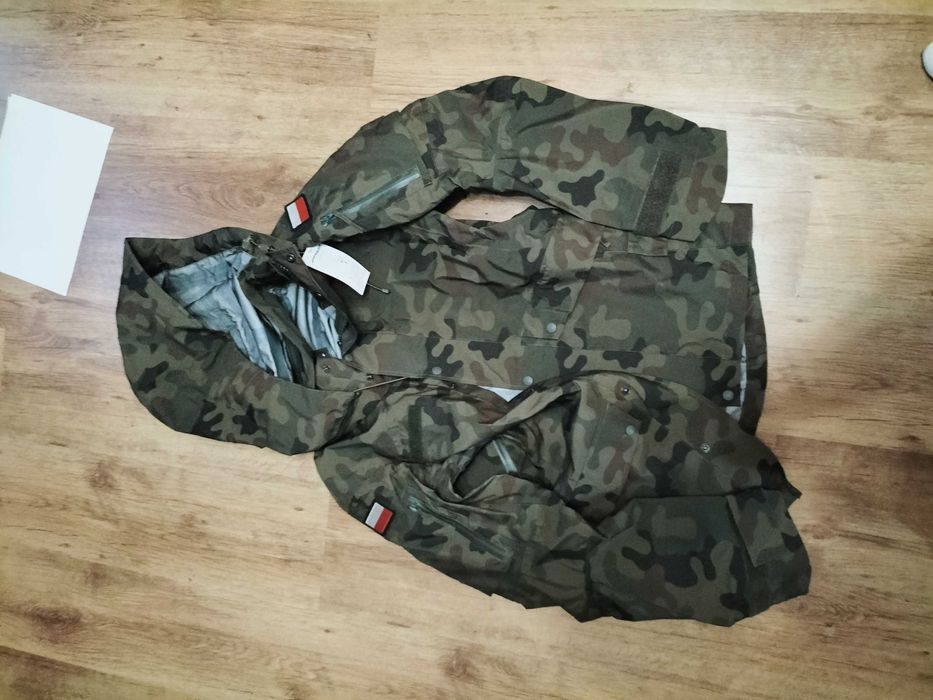 Kurtka gore tex wz 128 z/ mon, kurtka ubrania ochronnego