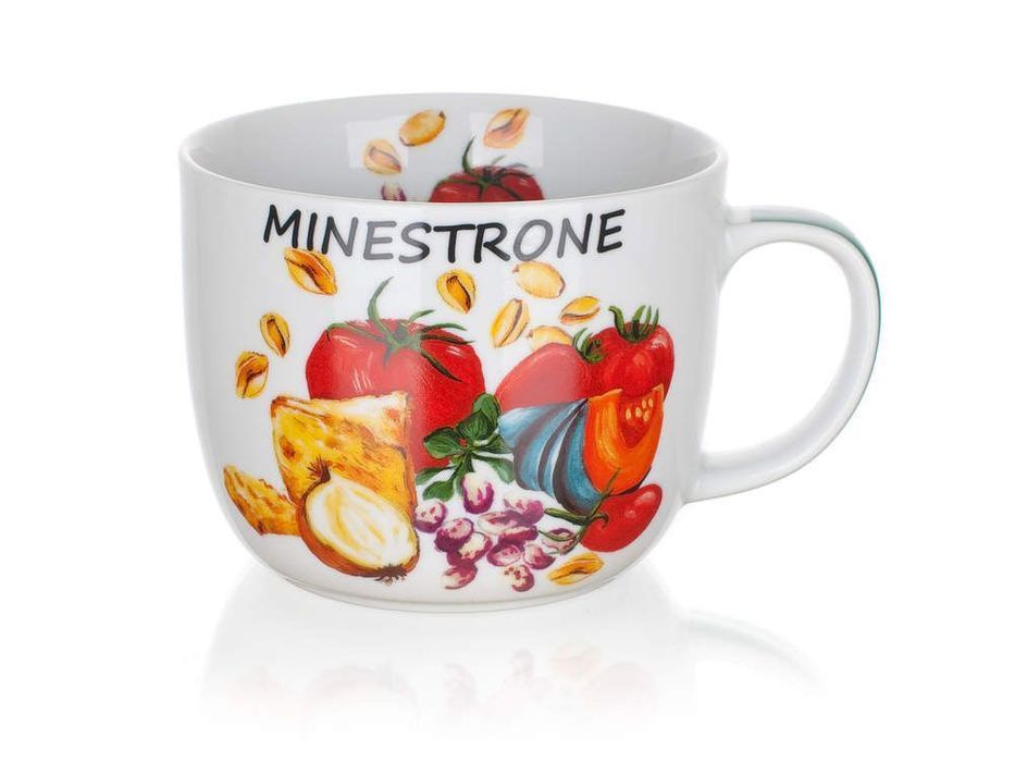 Kubek Na Zupę Z Przepisem - Minestrone 730Ml