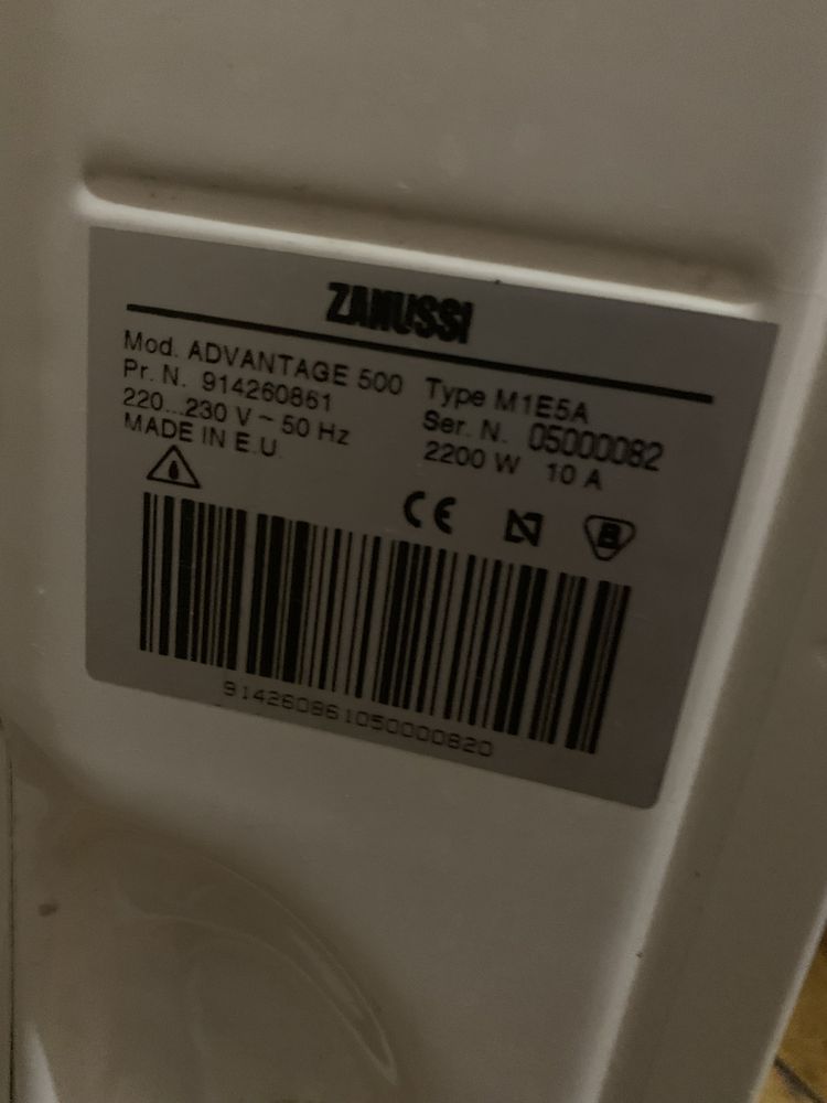 Стиральная машинка ZANUSSI