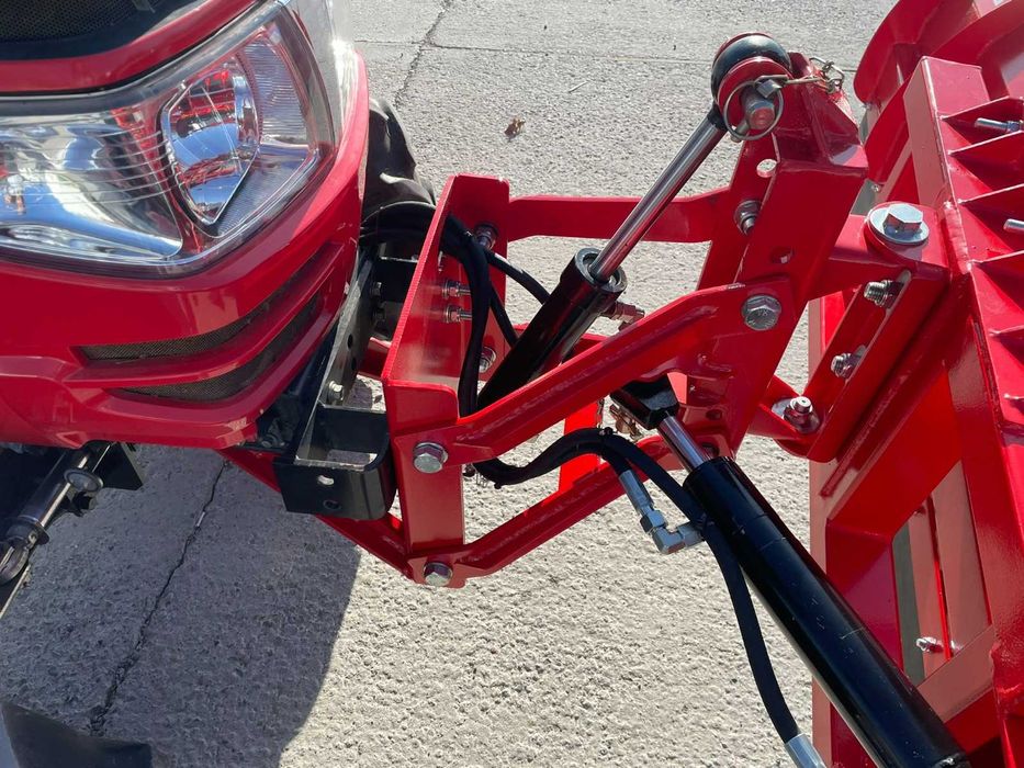 Pług do śniegu HYDRAULICZNY komunalny / uniwersalny do mini traktorów