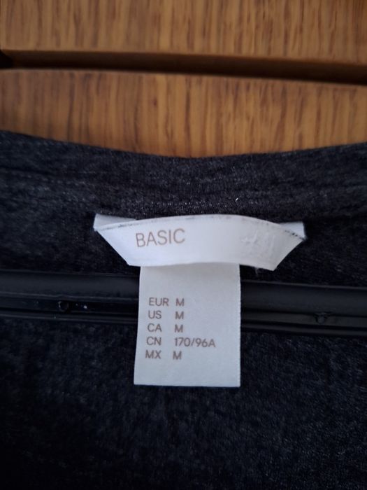 Vestido Cinzento T: M H&M Basic