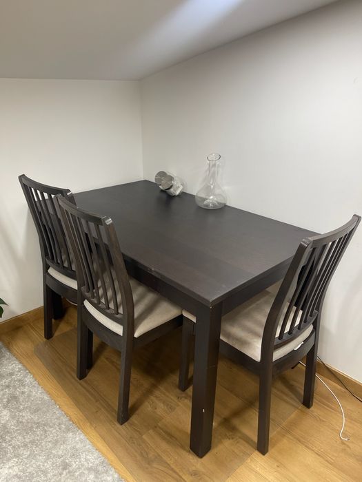Mesa Ikea 4 lugares + cadeiras