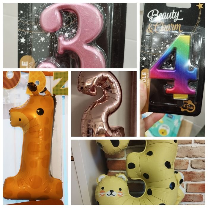 Balony i świeczki