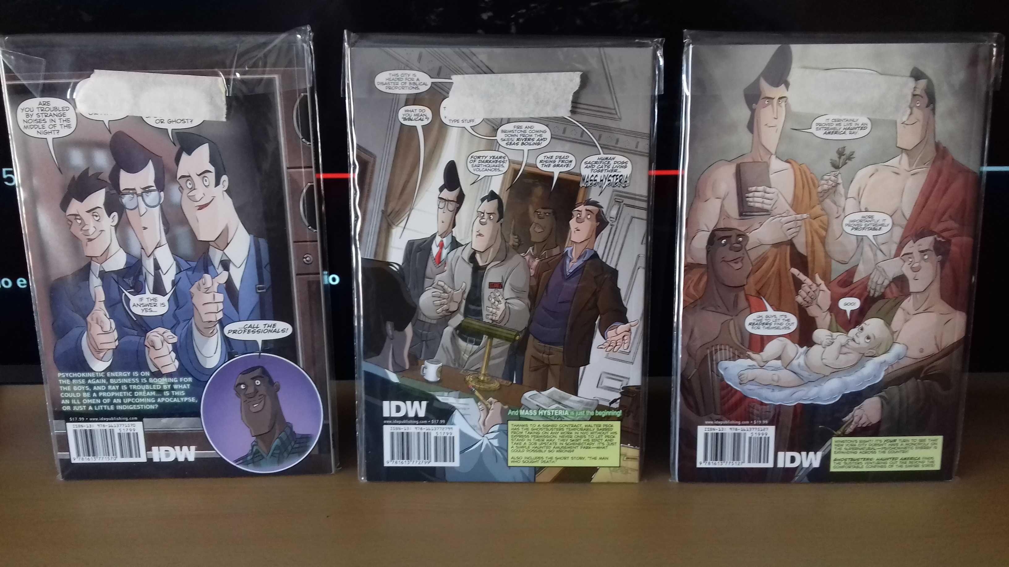 Livros Banda Desenhada Ghostbusters