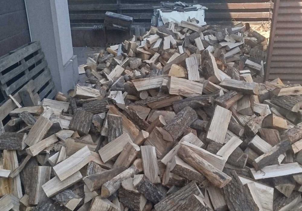 Дрова паливні • ЛІСГОСП Ясен рубаний дліна 21-25см ,мелкий покол.