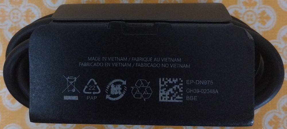 Cabo Samsung SuperFast 5A 1.5m