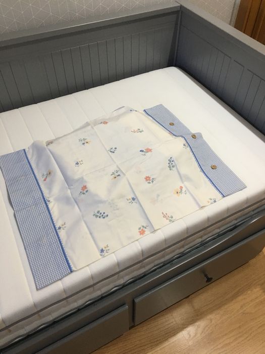 Lencois casal azul