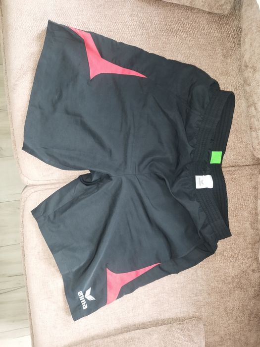 Czarne spodenki szorty męskie  ERIMA xxl