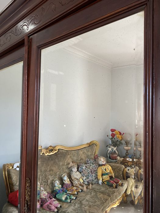 Cama + Roupeiro Antigo de 1906