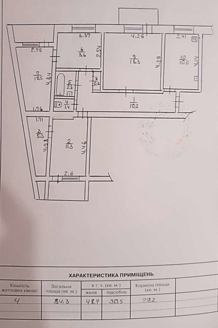 Продам шикарну Видову квартиру з видом на Дніпро