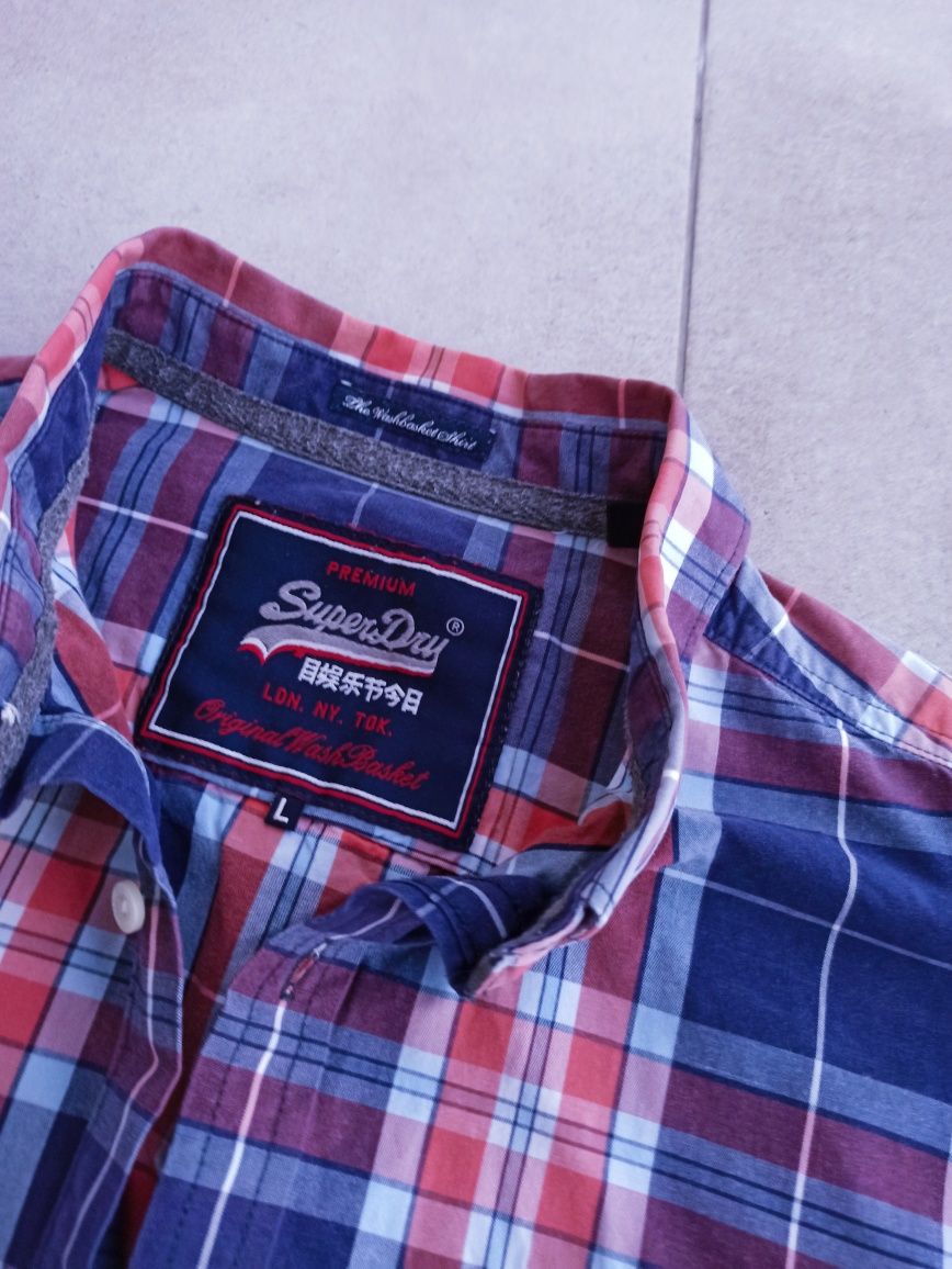 Superdry  Super Dry  oryginalna koszula  rozmiar  L, M