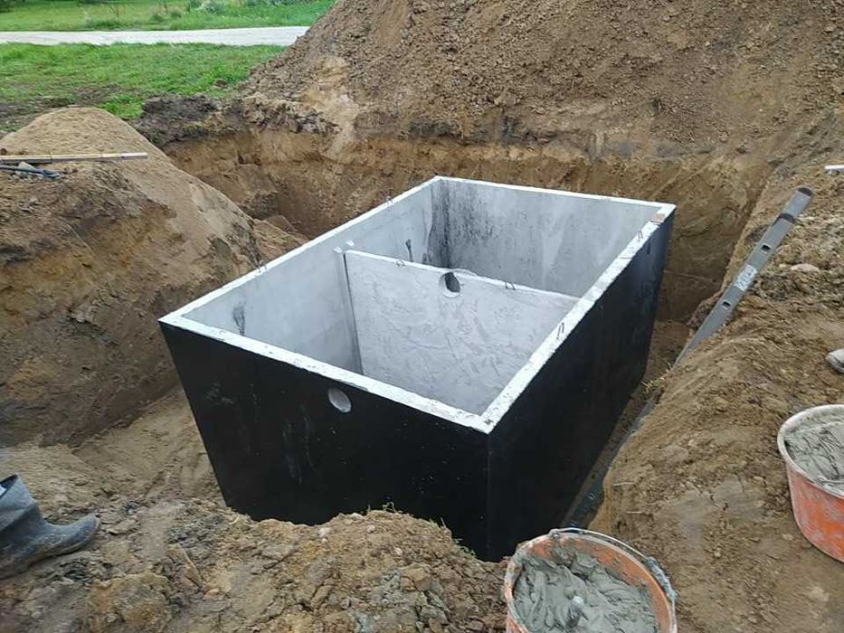 Szambo Betonowe Kanał samochodowy Zbiornik na deszczówkę