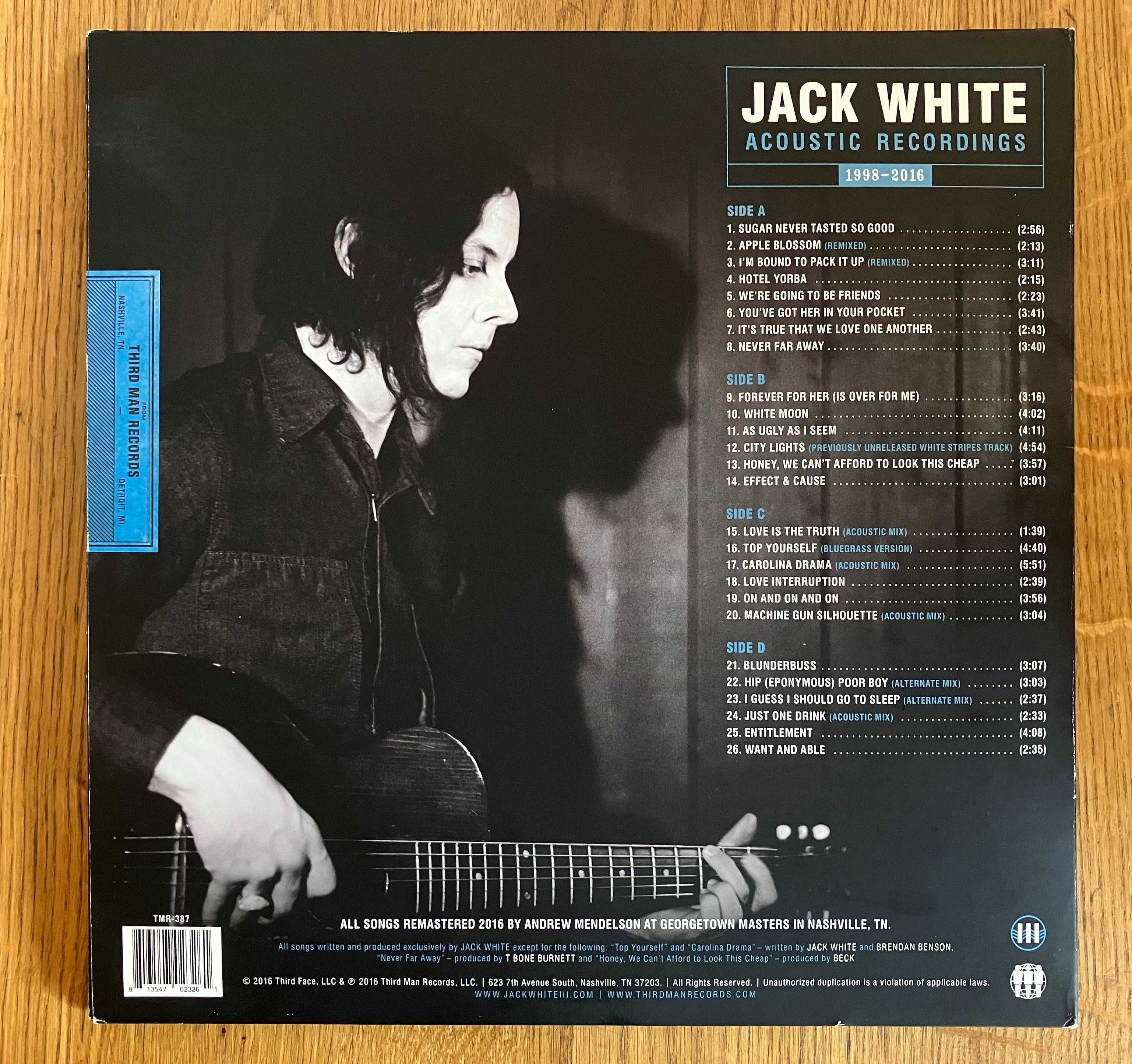 Płyta winylowa Jack White Acoustic Recordings (winyl, vinyl) 2 LP
