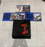 Playstation 4 1TB + Comando + Jogos
