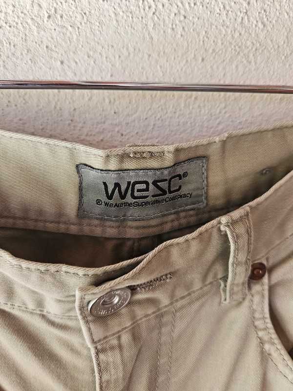 Calções Wesc Beges