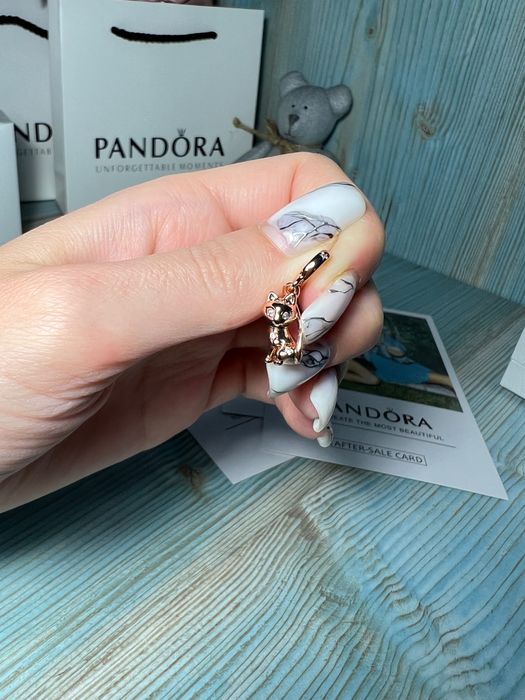 Срібні шарми Pandora