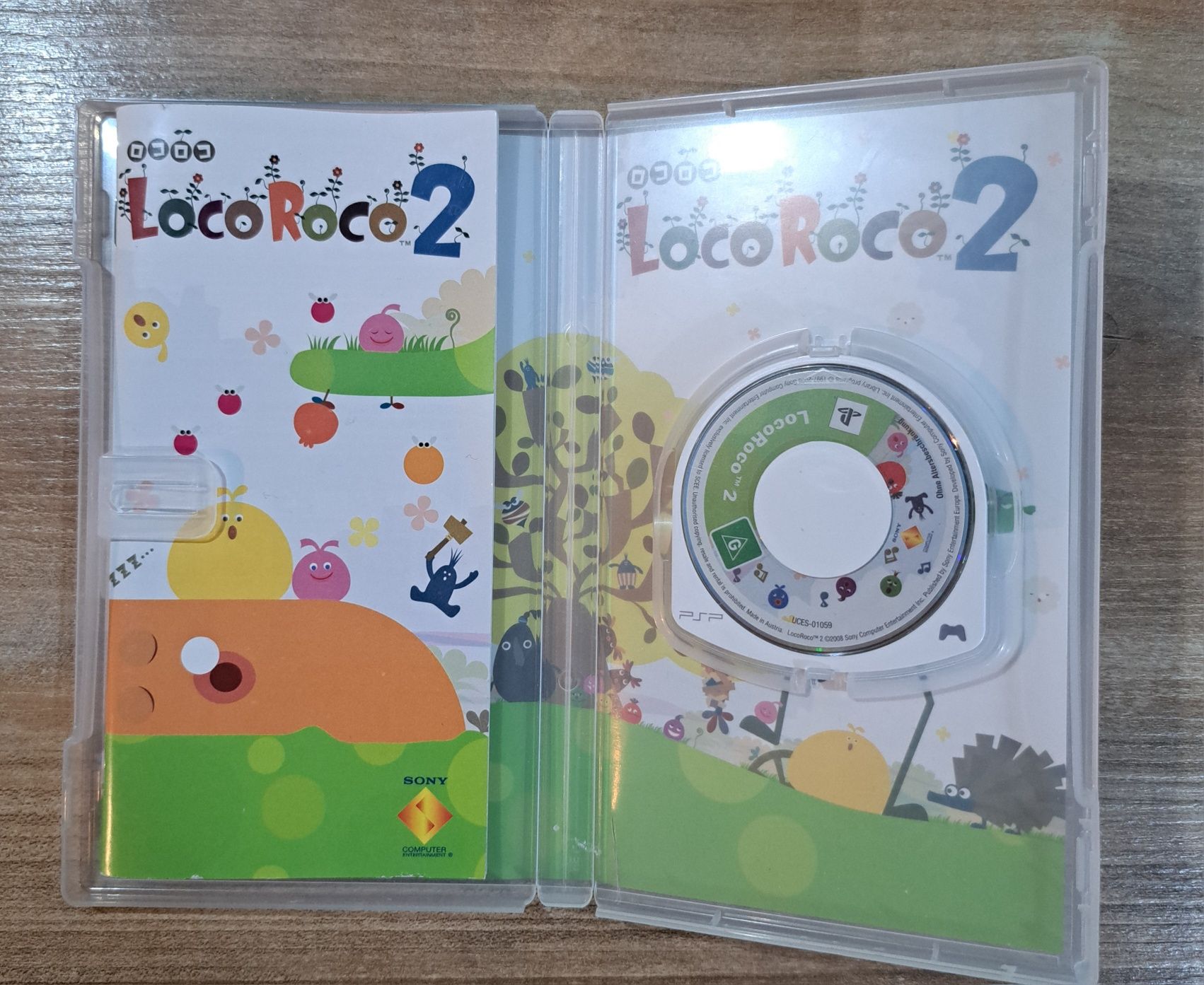 LocoRoco 2 Loco Roco 2 PSP Premierowa Komplet BDB