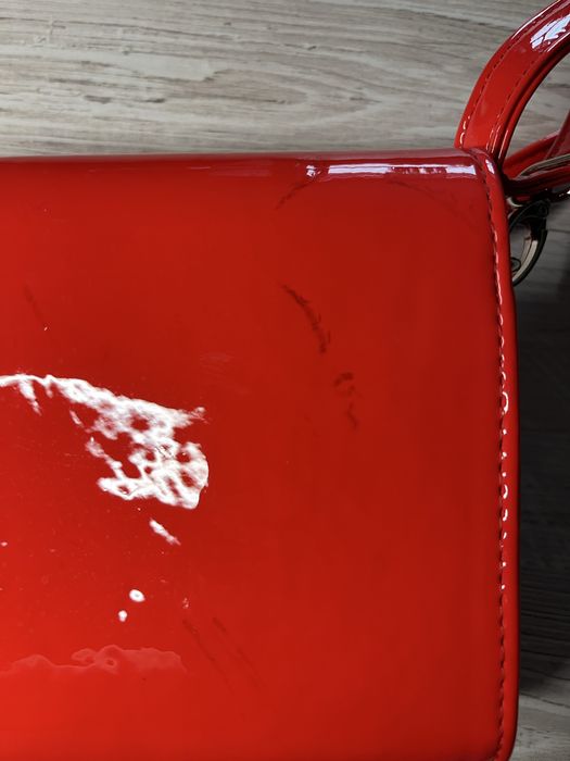 Червона сумка-клатч нова