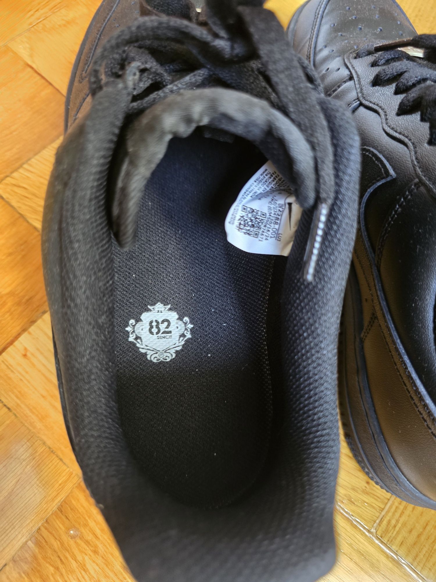 Nike air force 1 czarne