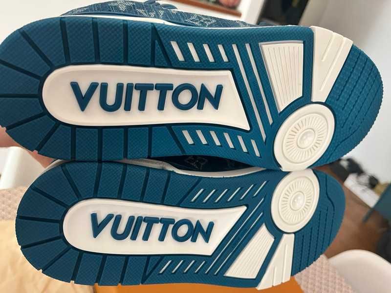 Louis Vuitton LowLvTrainerBlue Oryglnał Nowe Trampki MamKwit 42