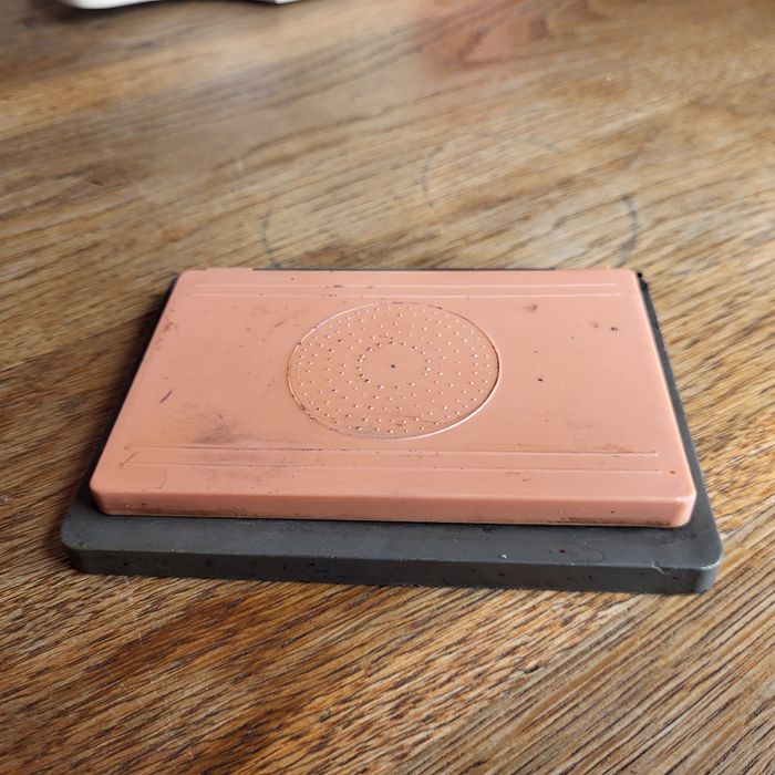 Stara poduszka do tuszu PRL ⁷⁷