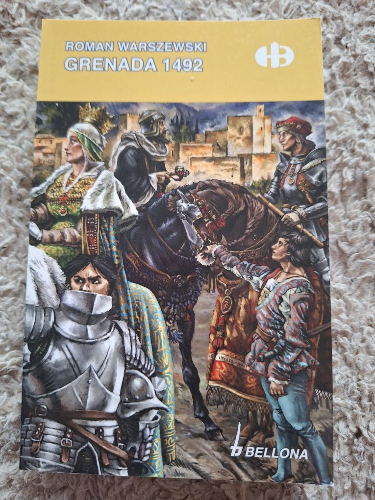 Książka Romana Warszewskiego Grenada 1492