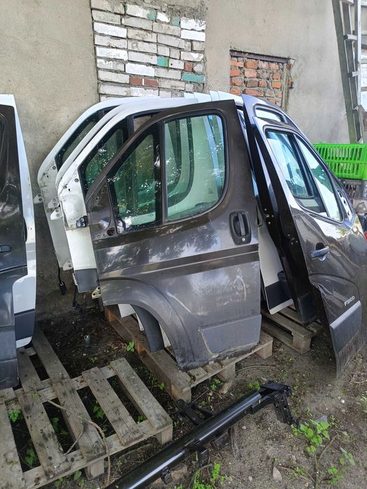 Fiat Ducato, Jumper, Boxer drzwi przednie białe