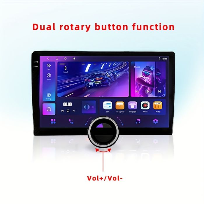 ‼️Акція‼️Магнітола 10.1  9 дюймів новинка Black Rubin 4/64gb