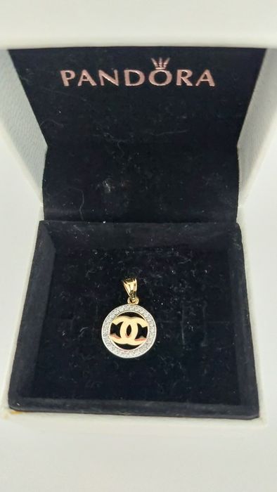 Zawieszka CHANEL 585 cyrkonie