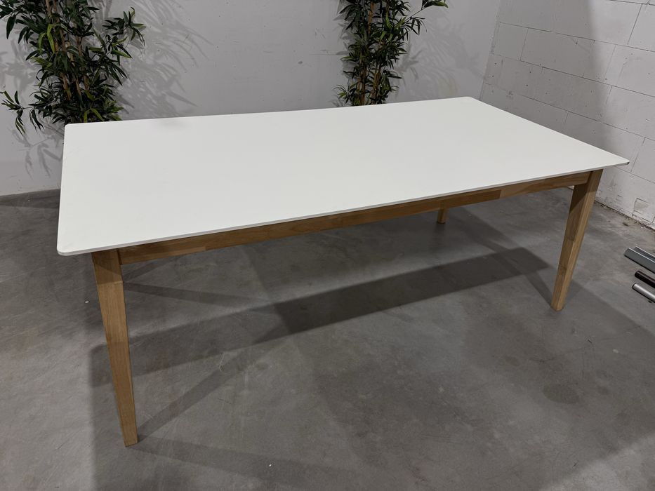 Ładny duży stół skandynawski drewniany super stan dowóz wysyłka