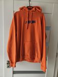 Pomarańczowa bluza z kapturem marki House r. XL