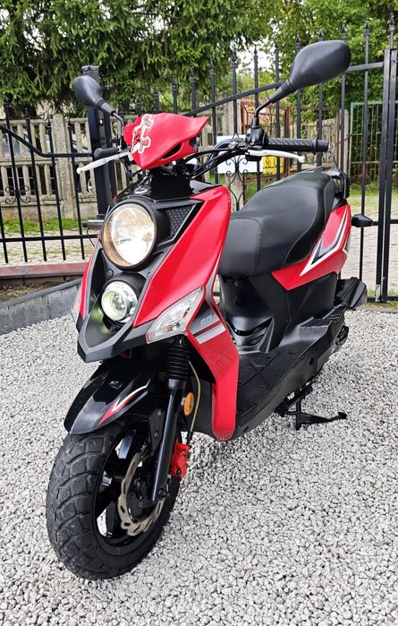 Skuter Sym Crox 50cc 2020r 3300km 4T LED. OKAZJA!