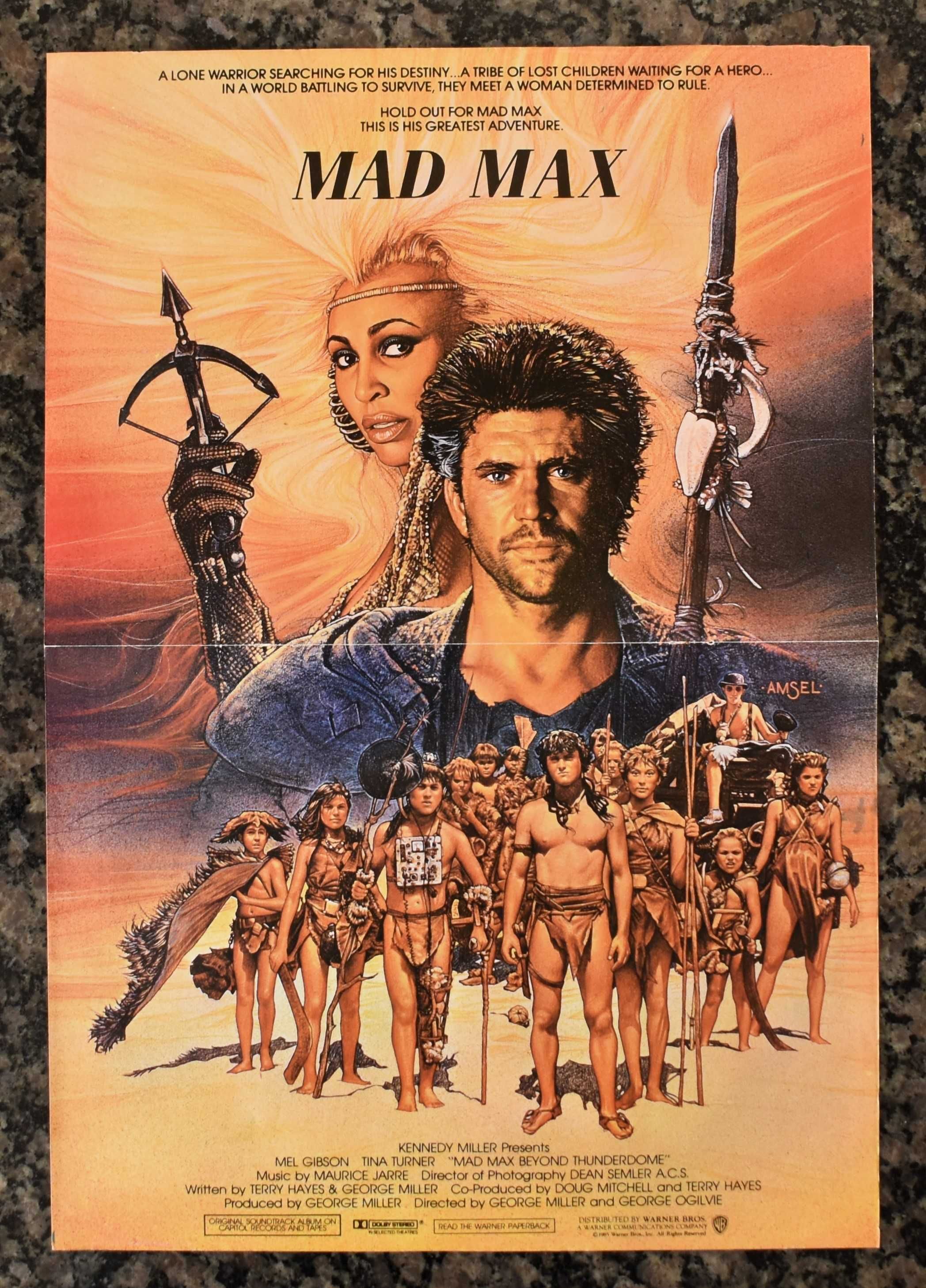 Cinema: Posters: "Mad Max Beyond Thunderdome" e "007-A View to a Kill"