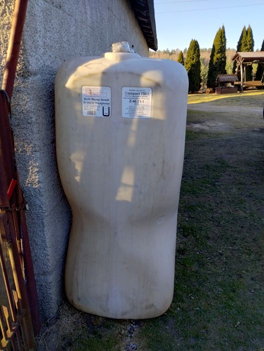 Zbiornik na olej opałowy 750l