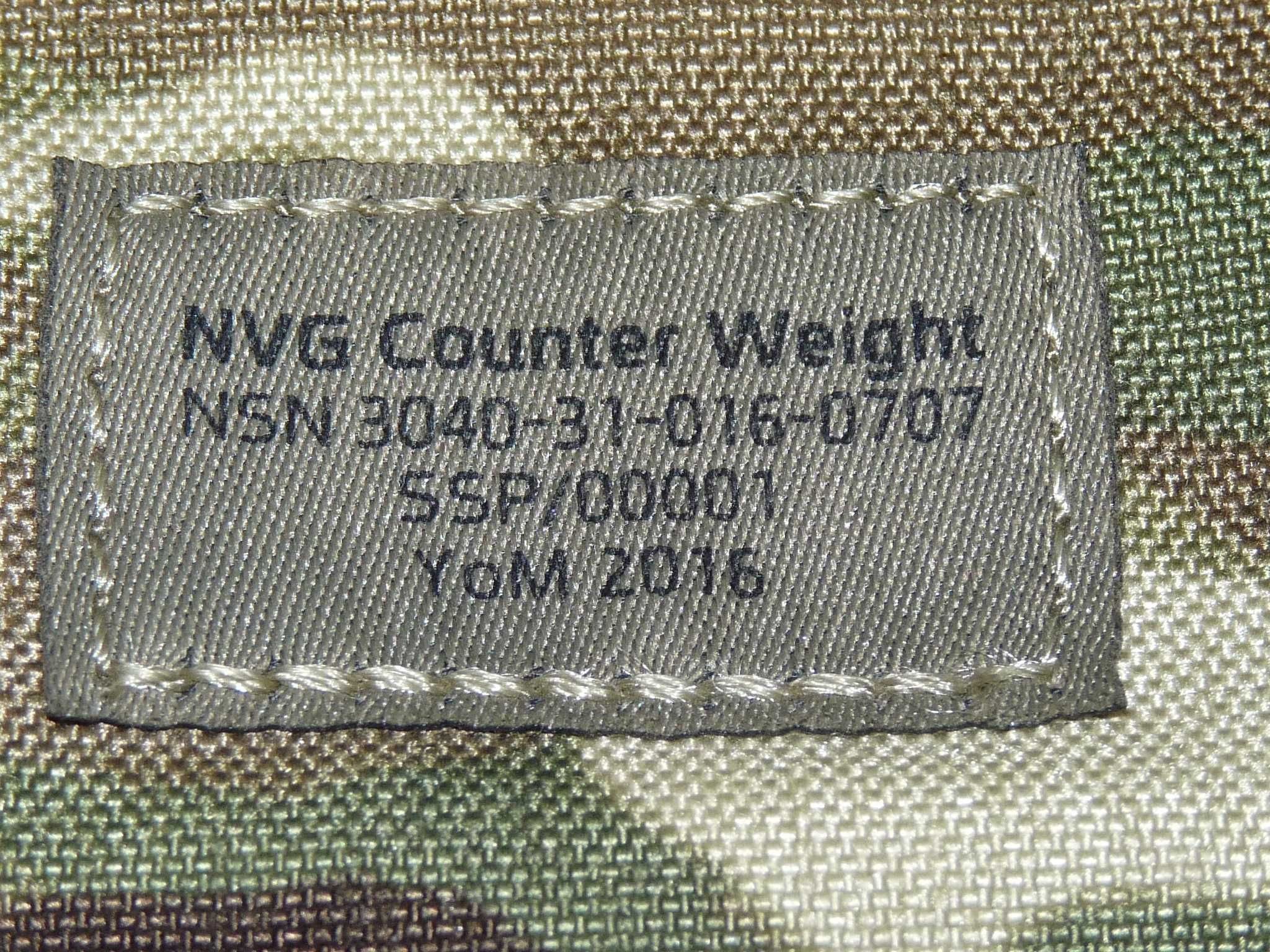 hełm VIRTUS COBRA REVISION kieszeń NVG Counter Weight MTP multicam UK