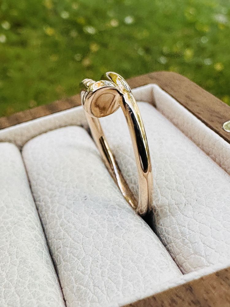 Кольцо гвоздь  cartier 585