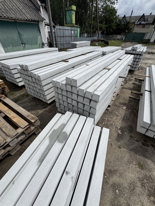 Бетонні стовпчики стовп бетонний виноградний стовпець паркан перемичка