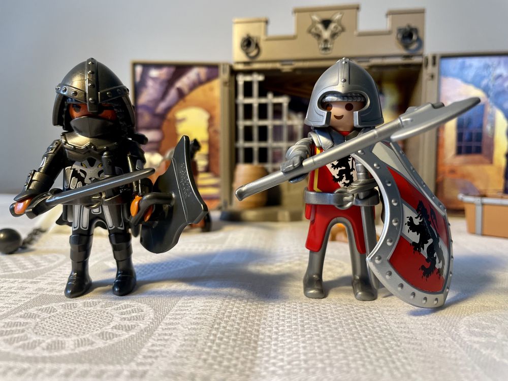 Playmobil klocki loch zamku 6156 Knights rycerze