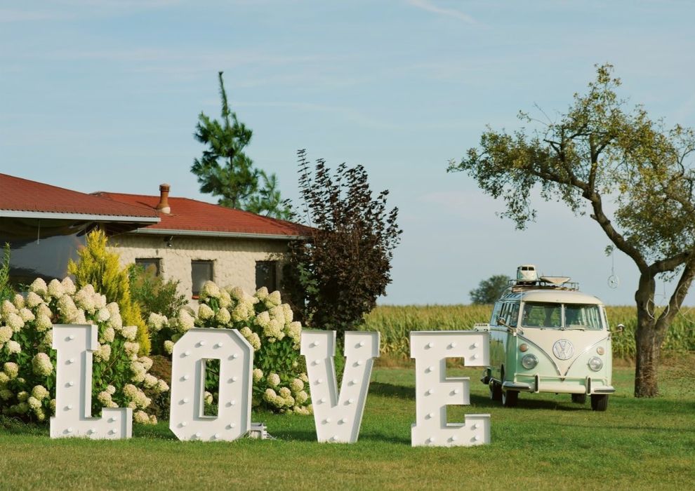 Napis Litery LOVE XXL LED Miłość Wesele Urodziny